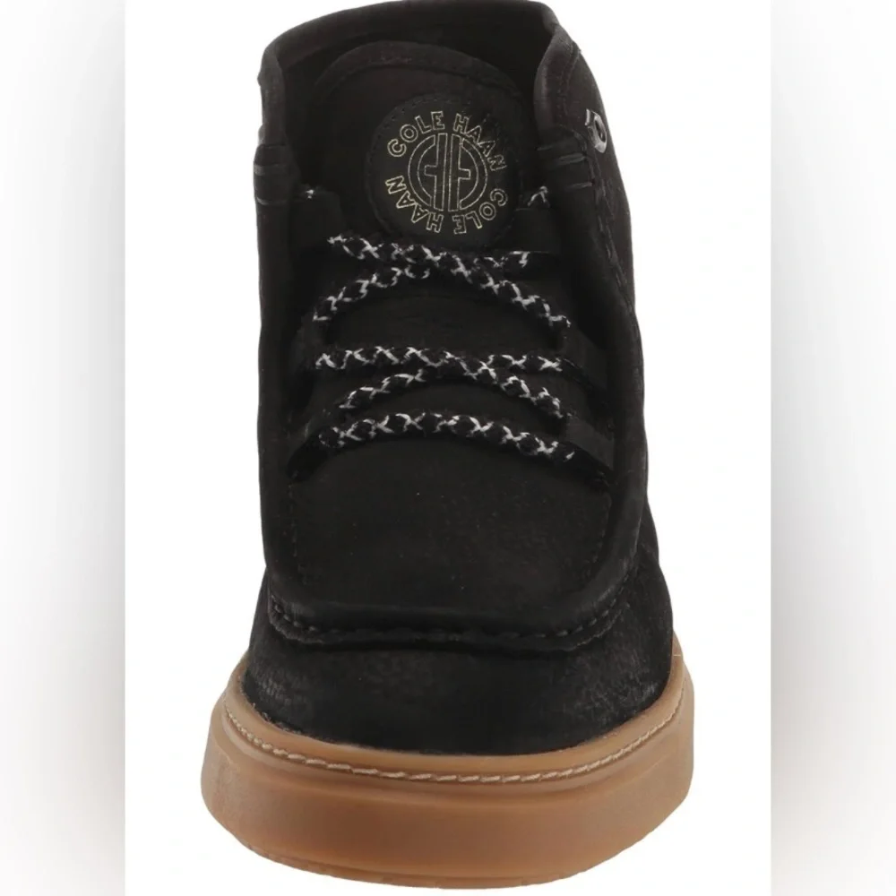 NEW! Cole Haan Black Leather All-Day Summit Chukka Bootie - Size 6